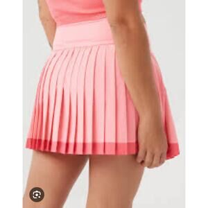 OFFLINE by Aerie Tiebreaker Pleated Skort Pink Tint Tennis Skirt Medium
